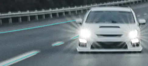 Polyline markings of road lanes