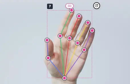 Keypoint skeleton object